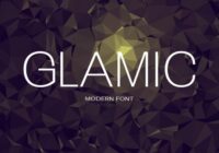 Glamic Font - Featured Image