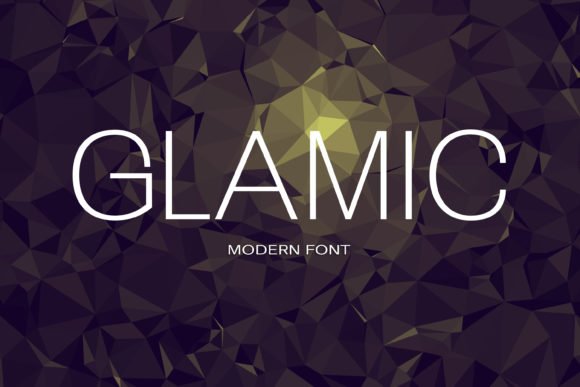 Glamic Font - Featured Image