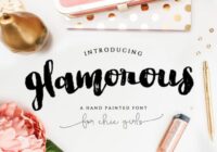 Glamorous Font - Featured Image