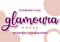 Glamoura Font - Featured Image