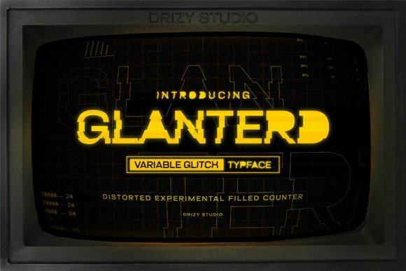 Glanterd Font - Featured Image