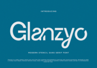 Glanzyo Font - Featured Image
