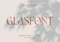 Glasfont Font - Featured Image