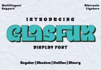 Glasfur Font - Featured Image