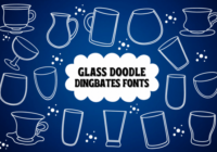 Glass Doodle Font - Featured Image