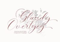 Glassdy Overtyeg Font - Featured Image