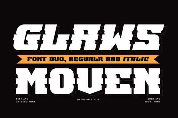 Glaws Moven Font - Featured Image