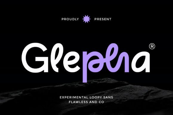 Glepha Font - Featured Image