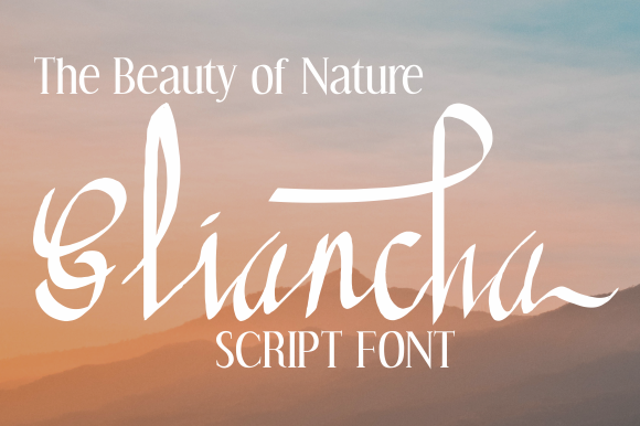 Gliancha Font - Featured Image