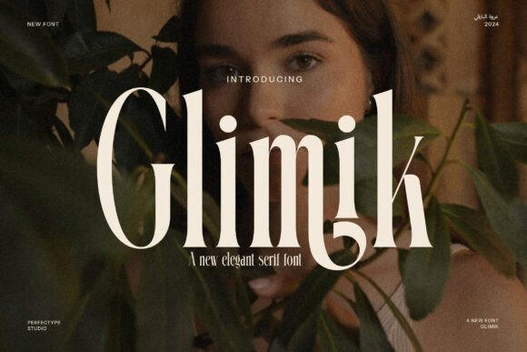 Glimik Font - Featured Image