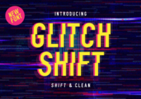 Glitch Shift Font - Featured Image