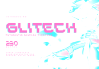 Glitech Font - Featured Image