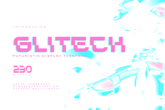 Glitech Font - Featured Image