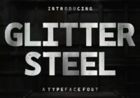 Glitter Steel Font - Featured Image