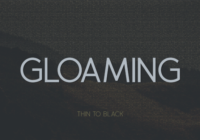 Gloaming Font - Featured Image