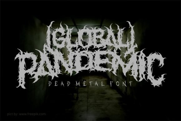 Global Pandemic Font - Featured Image