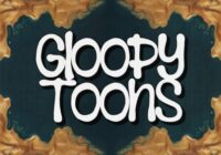 Gloopy Toons Font - Featured Image