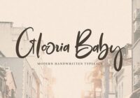 Glooria Baby Font - Featured Image