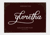 Gloretha Font - Featured Image