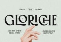 Gloriche Font - Featured Image
