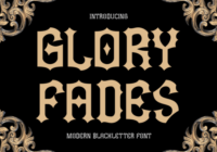 Glory Fades Font - Featured Image