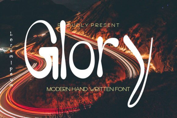 Glory Font - Featured Image