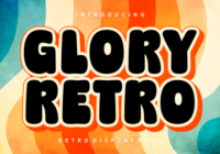 Glory Retro Font - Featured Image