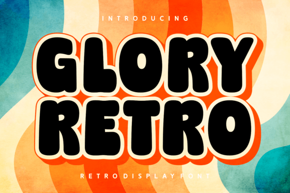 Glory Retro Font - Featured Image