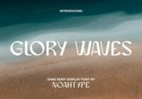 Glory Waves Font - Featured Image