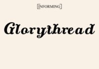 Glorythread Font - Featured Image