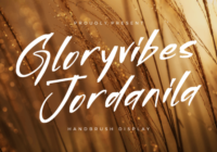 Gloryvibes Jordanila Font - Featured Image