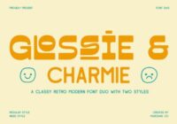 Glossie Regular Font - Featured Image