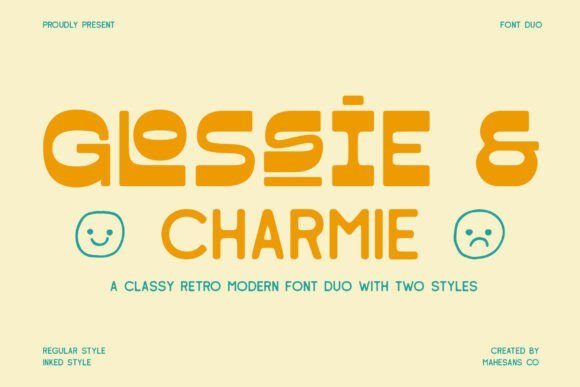 Glossie Regular Font - Featured Image