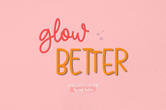 Glow Better Font - Featured Image
