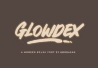 Glowdex Font - Featured Image