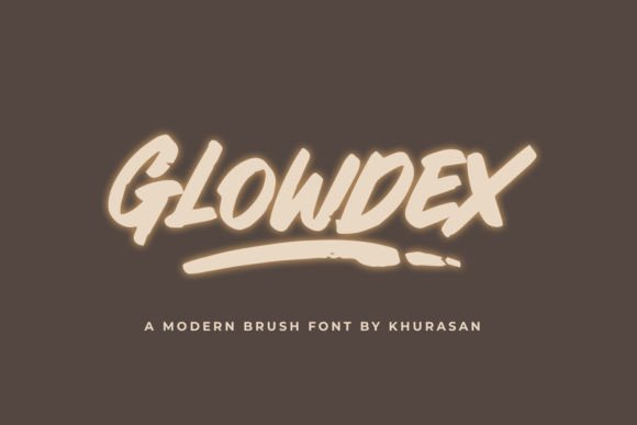 Glowdex Font - Featured Image