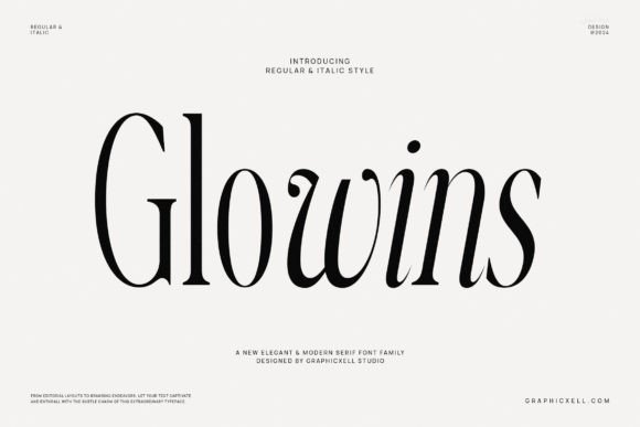 Glowins Font - Featured Image