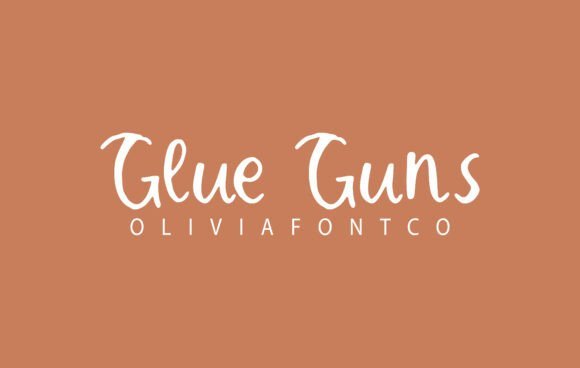 Glue Guns Font - Featured Image