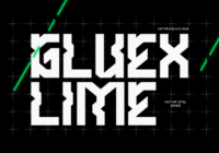 Gluexlime Font - Featured Image