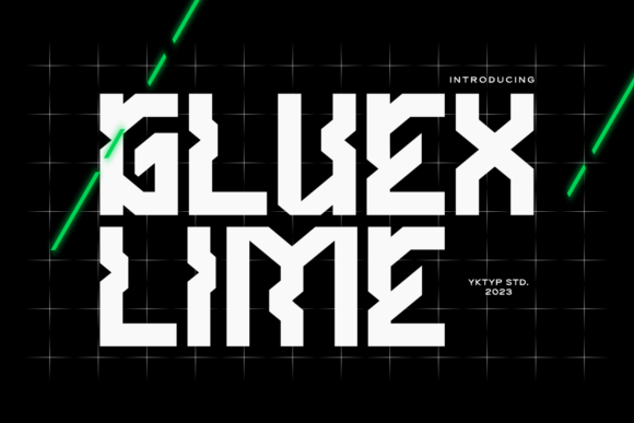 Gluexlime Font - Featured Image