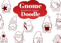 Gnome Doodle Font - Featured Image