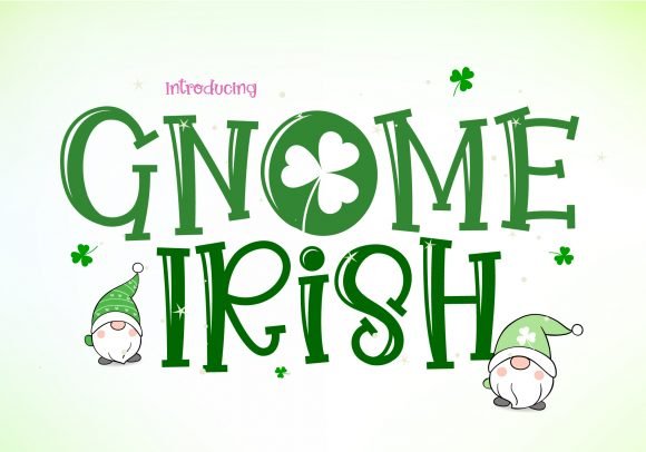 Gnome Irish Font - Featured Image