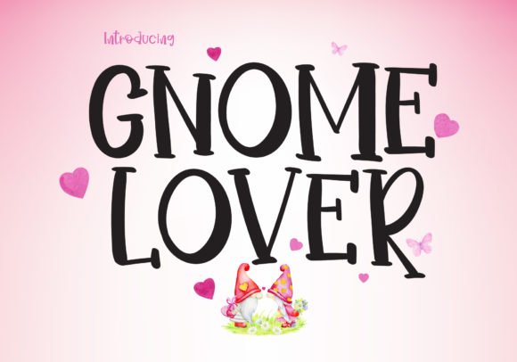 Gnome Lover Font - Featured Image
