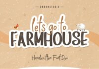 Go to Farmhouse Font - Featured Image