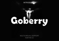 Goberry Font - Featured Image