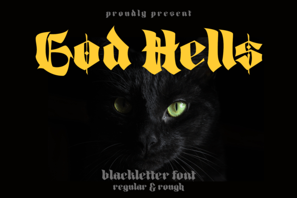 God Hells Font - Featured Image