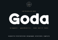 Goda Font - Featured Image