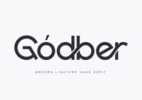 Godber Font - Featured Image