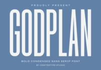 Godplan Font - Featured Image