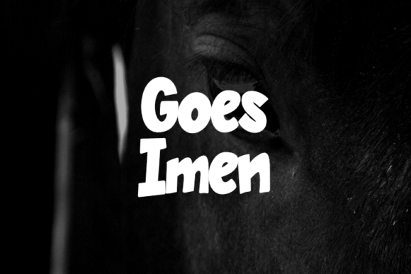 Goes Imen Font - Featured Image